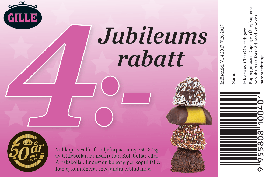 ClearOn sales promotion